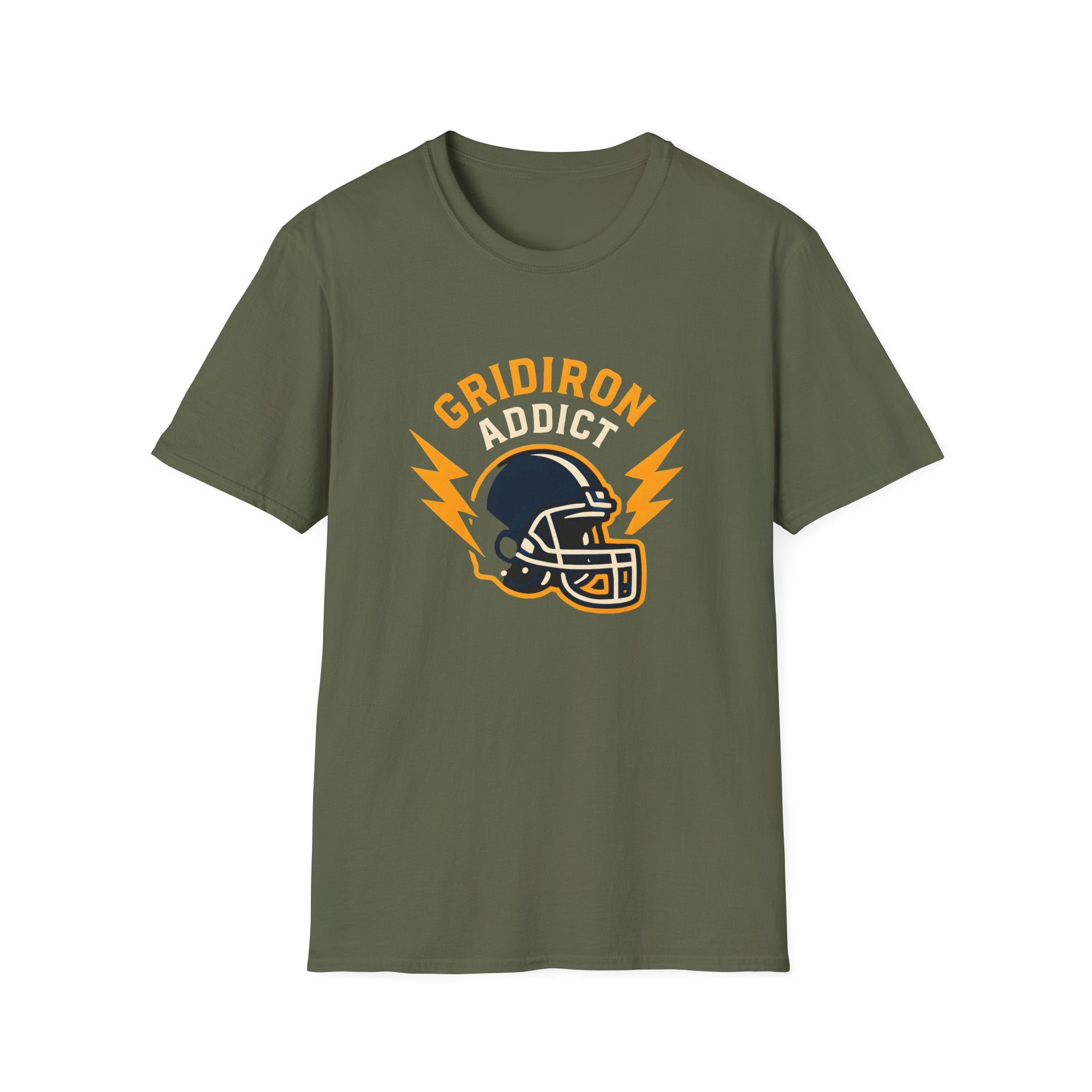 Gridiron Addict Helmet Logo T-Shirt