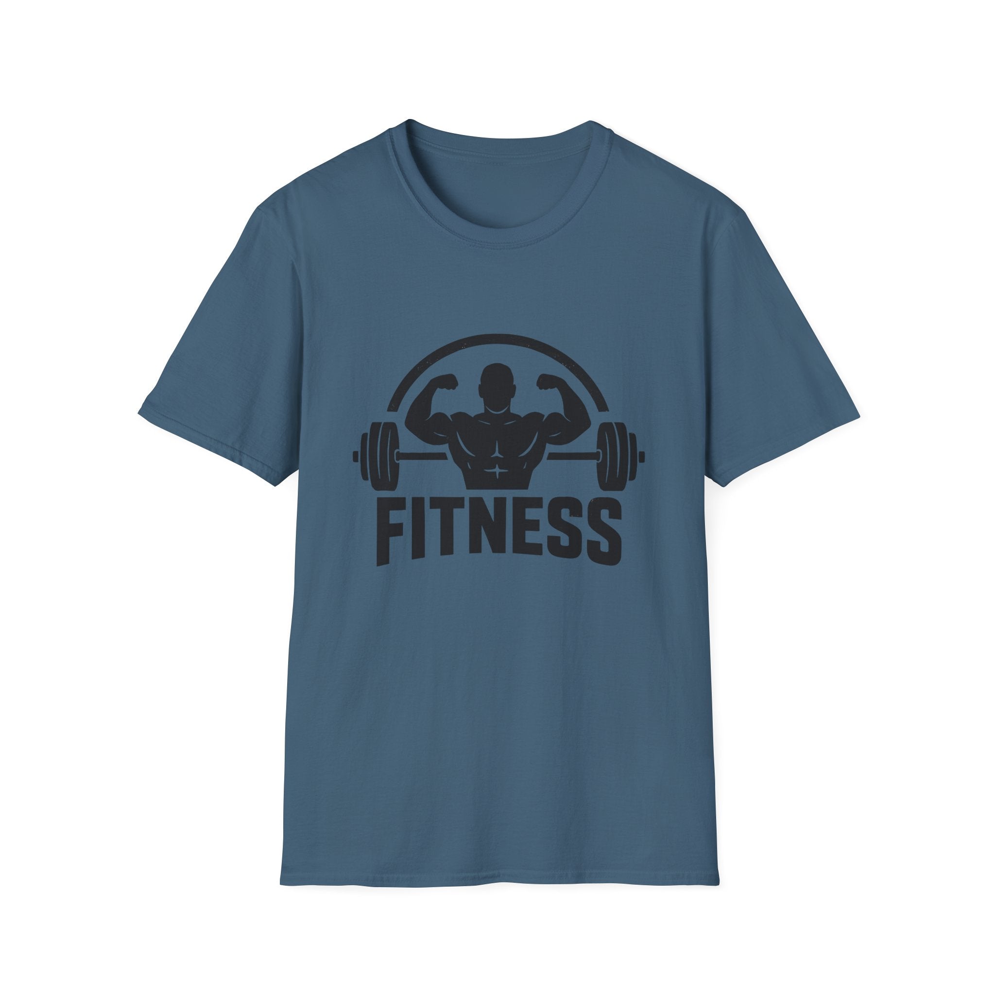 Fitness silhouette logo T-Shirt