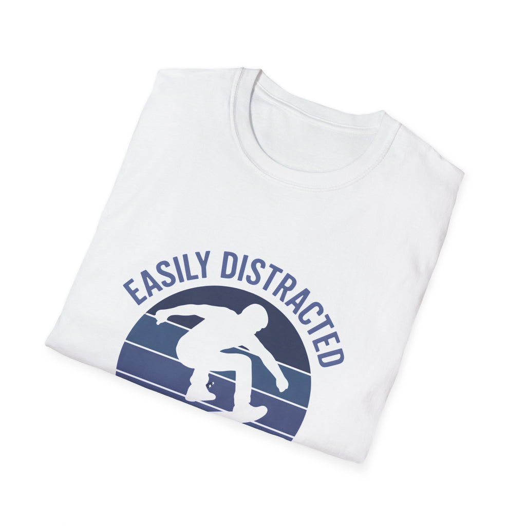 Easily Distracted by Skateboards T-Shirt
