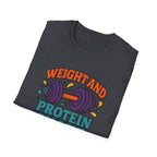 Weight and Protein Shake T-Shirt