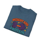 Weight and Protein Shake T-Shirt