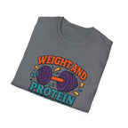Weight and Protein Shake T-Shirt