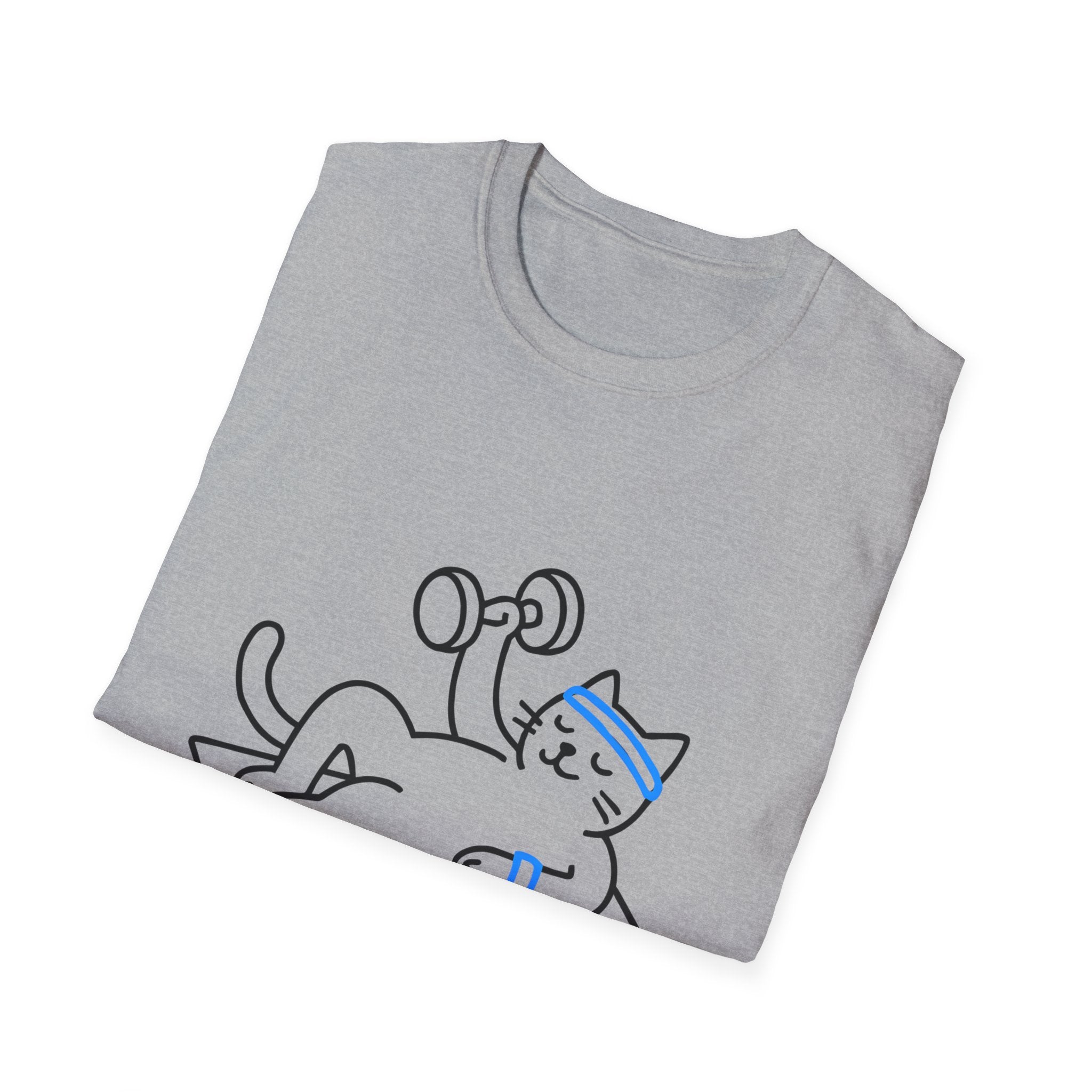Glowing blue arcs T-Shirt