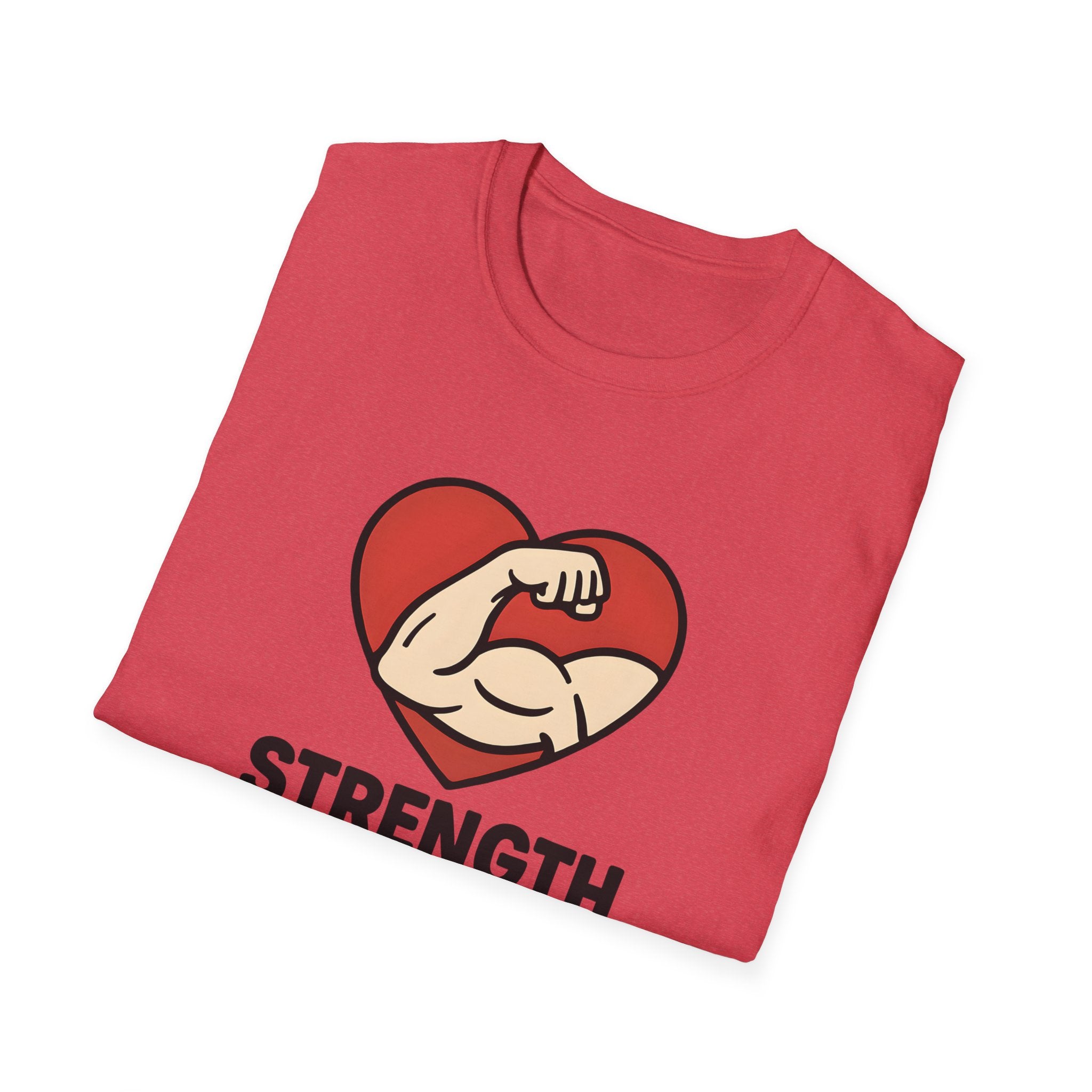 Powerful Heart Emblem T-Shirt