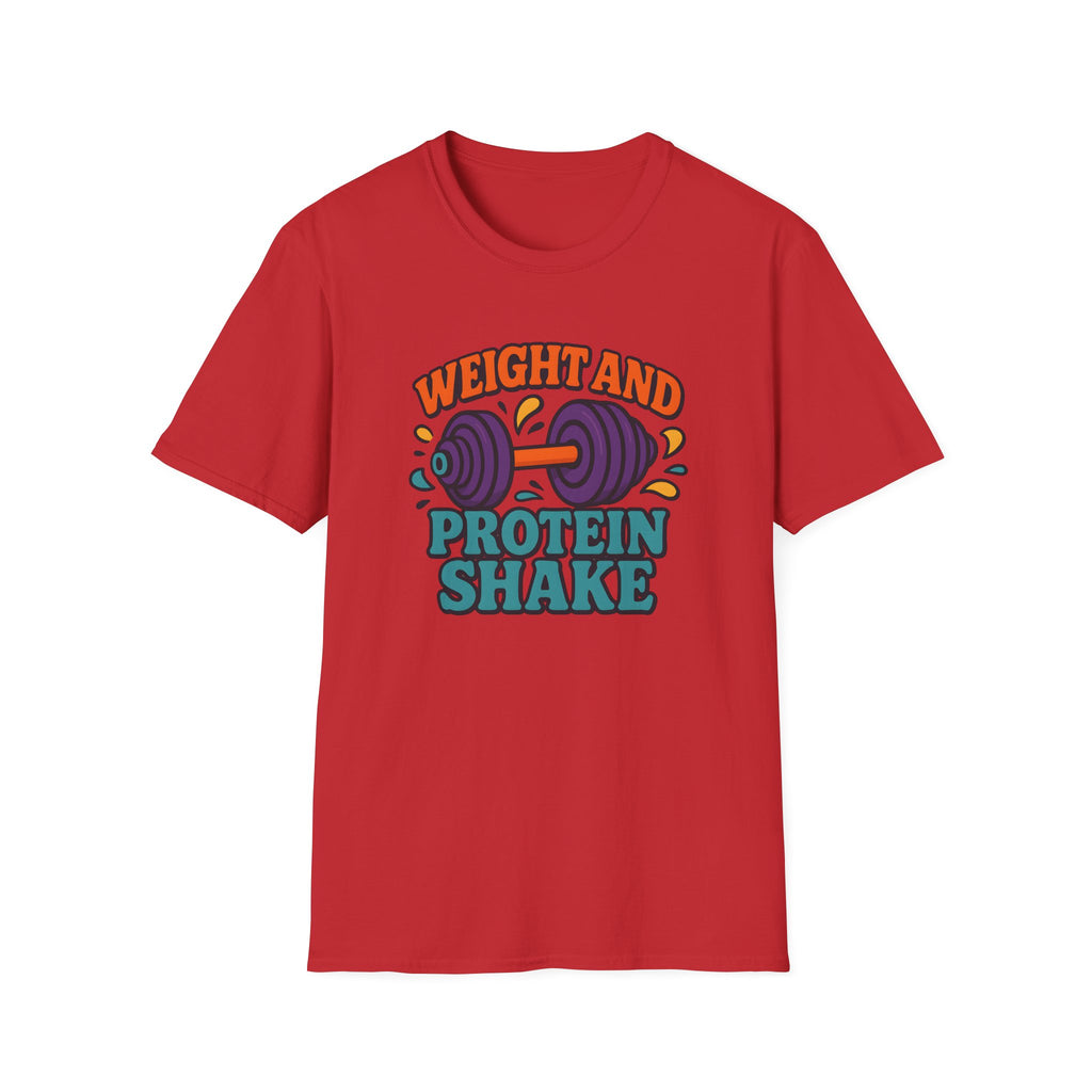 Weight and Protein Shake T-Shirt