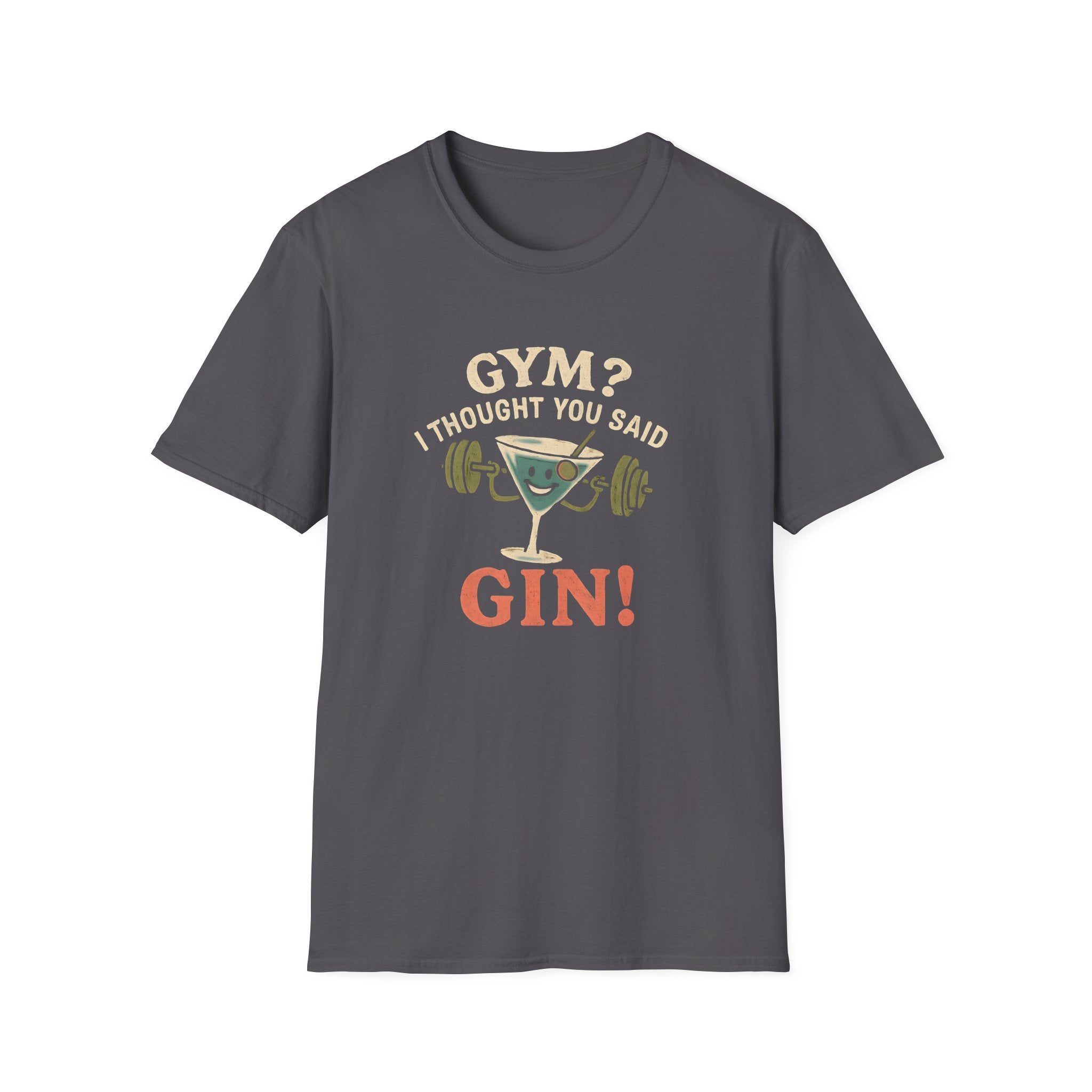 Gym or Gin Pun T-Shirt