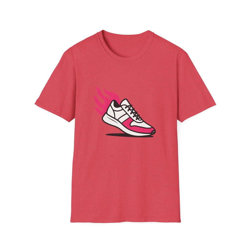 Flaming Running Shoe T-Shirt
