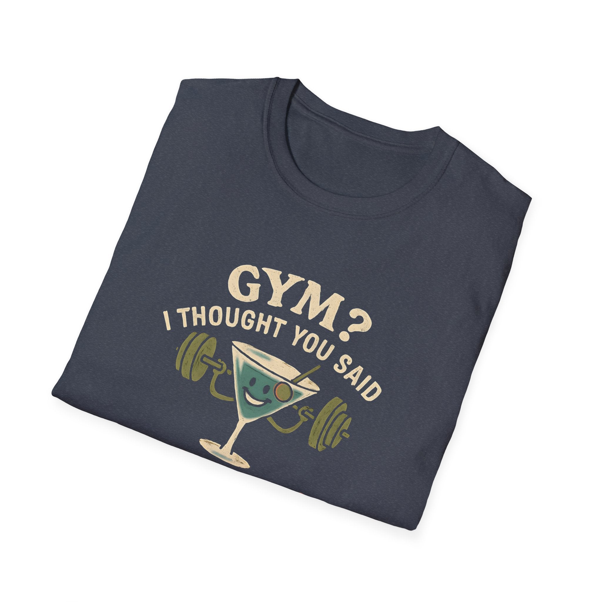 Gym or Gin Pun T-Shirt