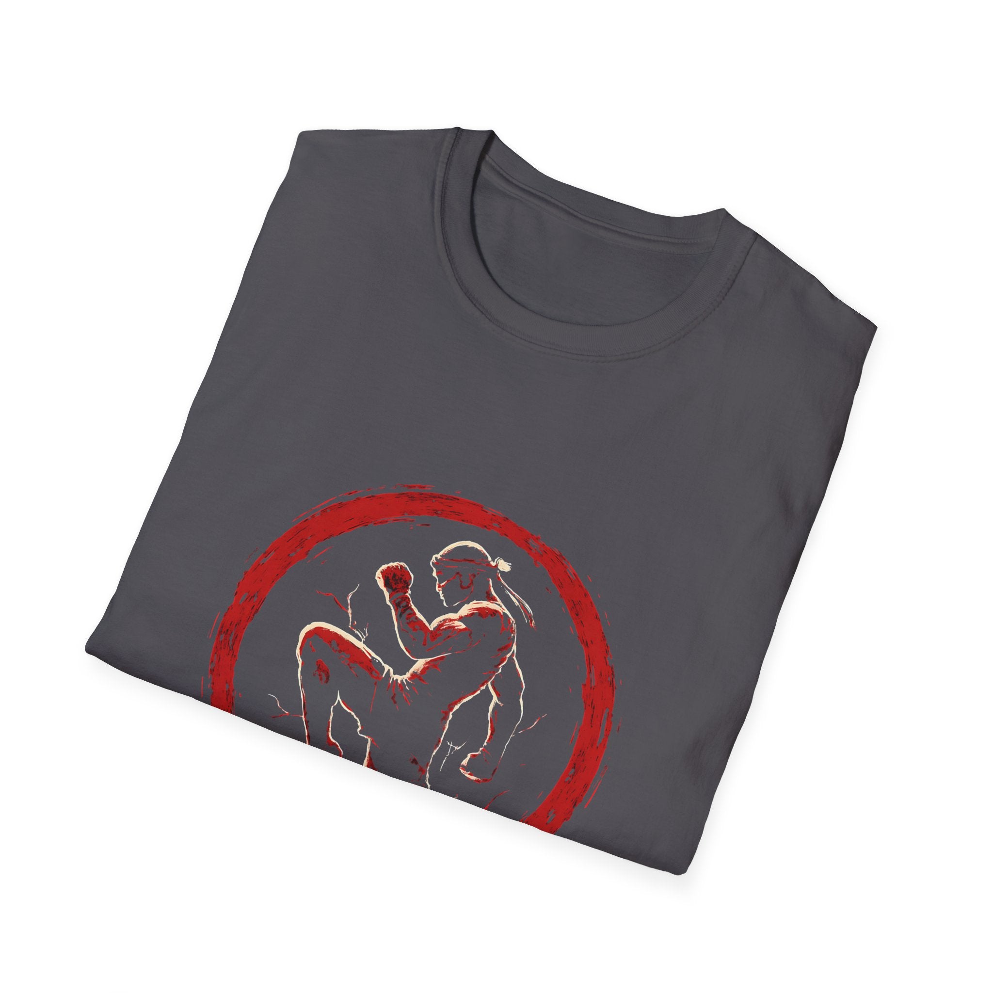 Red Circle Fighter T-Shirt