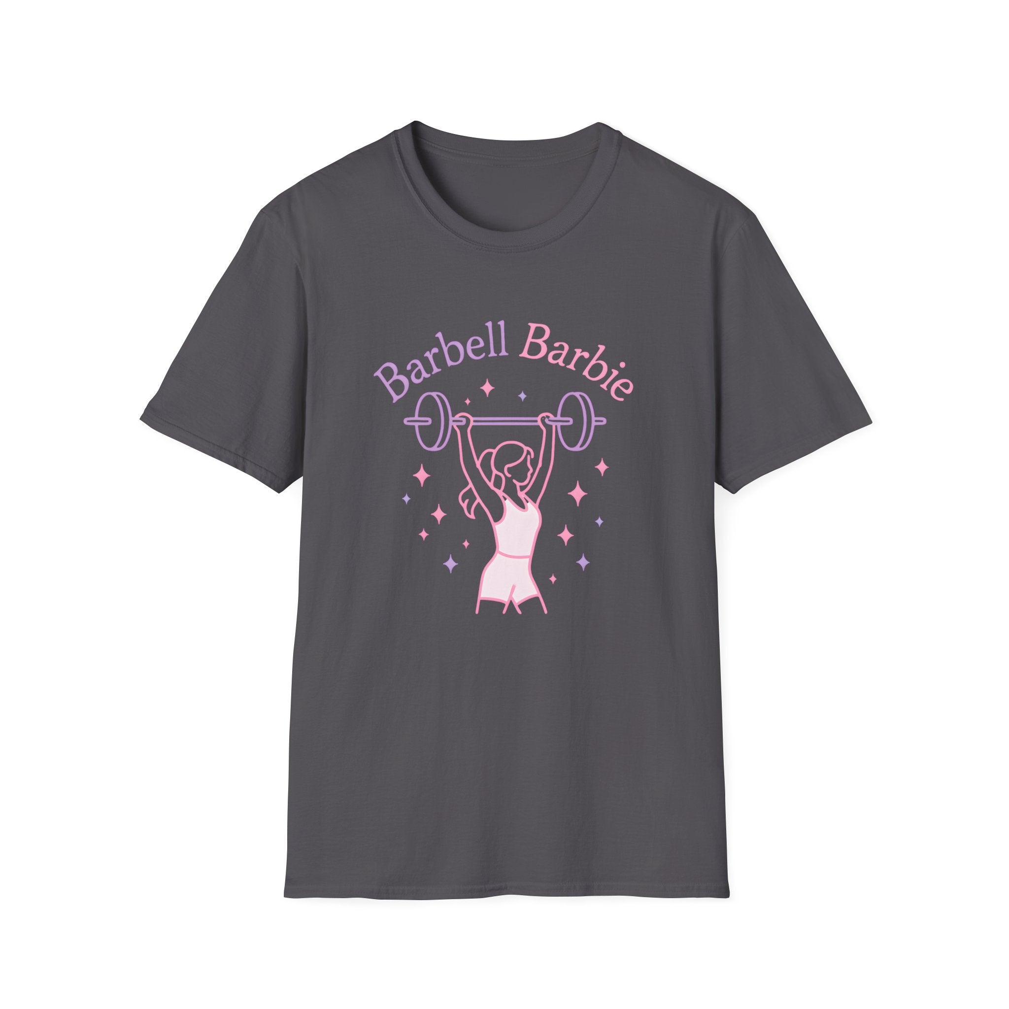 Barbell Barbie Lifts Weights T-Shirt