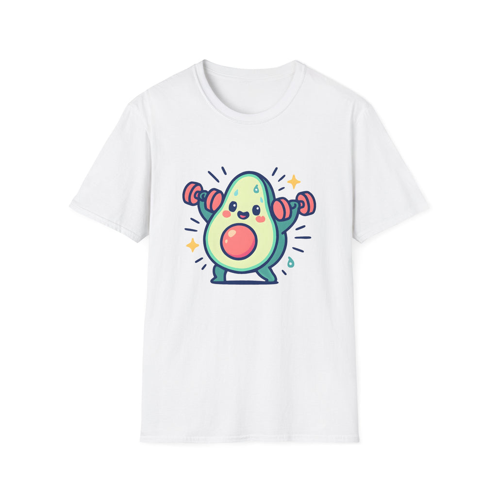 Avocado Lifting Weights T-Shirt