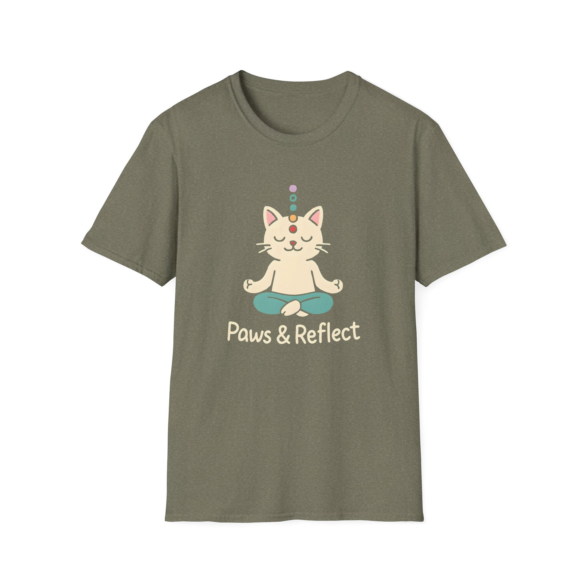 Chakra Cat Meditation T-Shirt