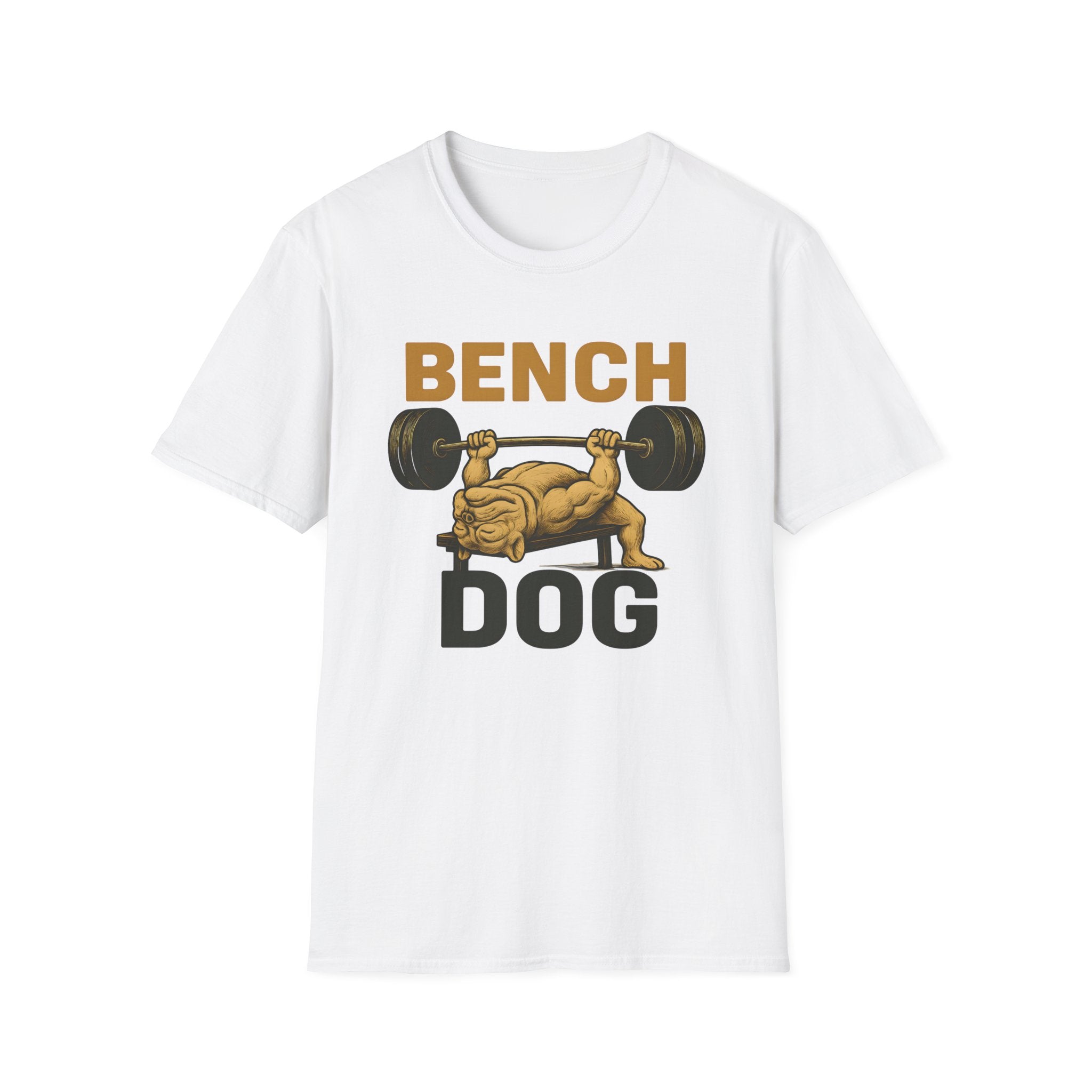 Bench Press Dog T-Shirt