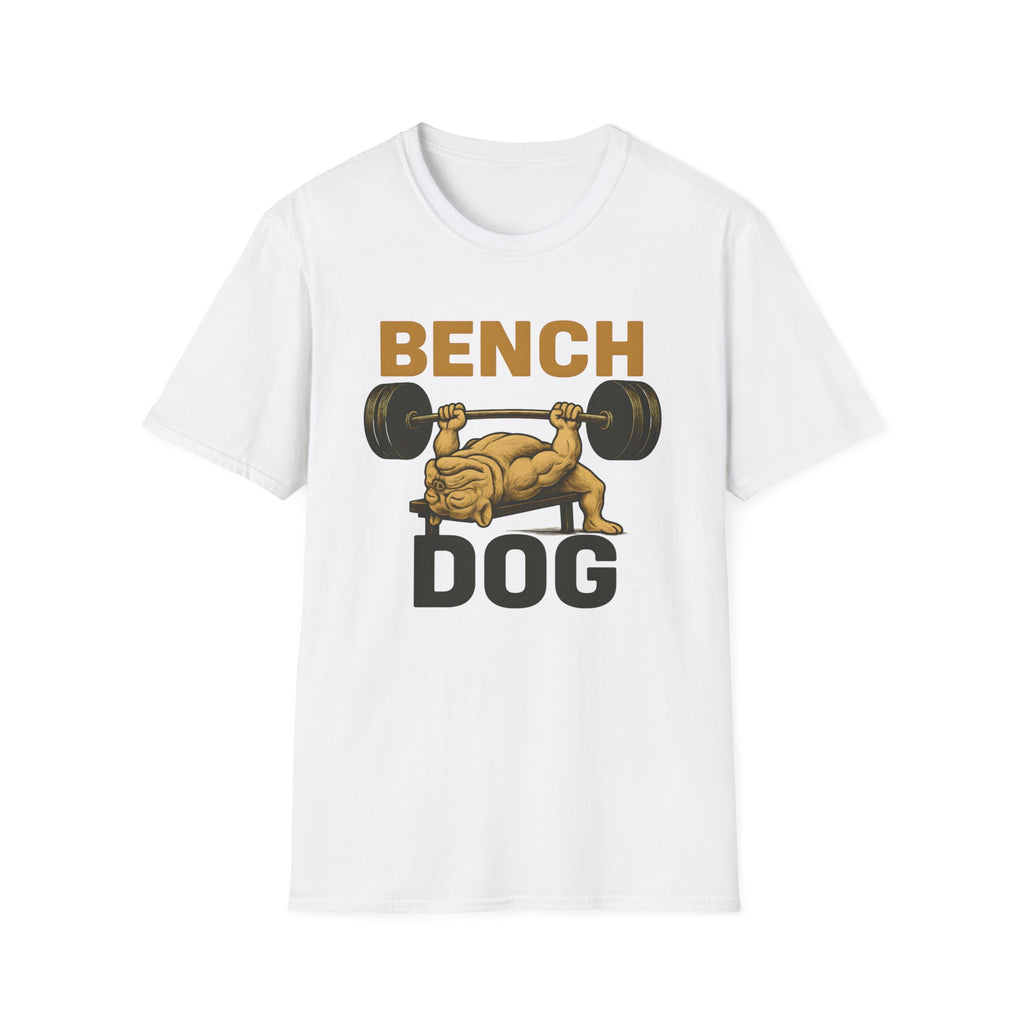 Bench Press Dog T-Shirt