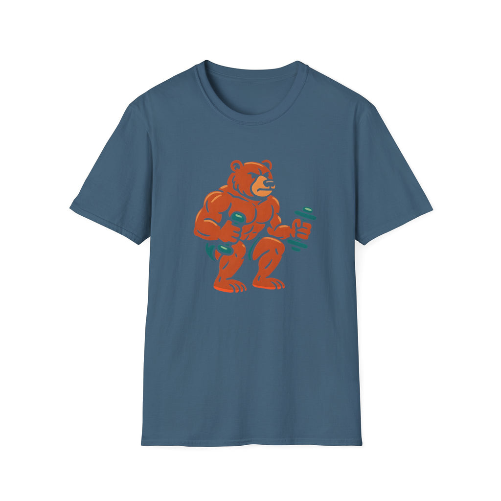 Bear Lifting Weights T-Shirt
