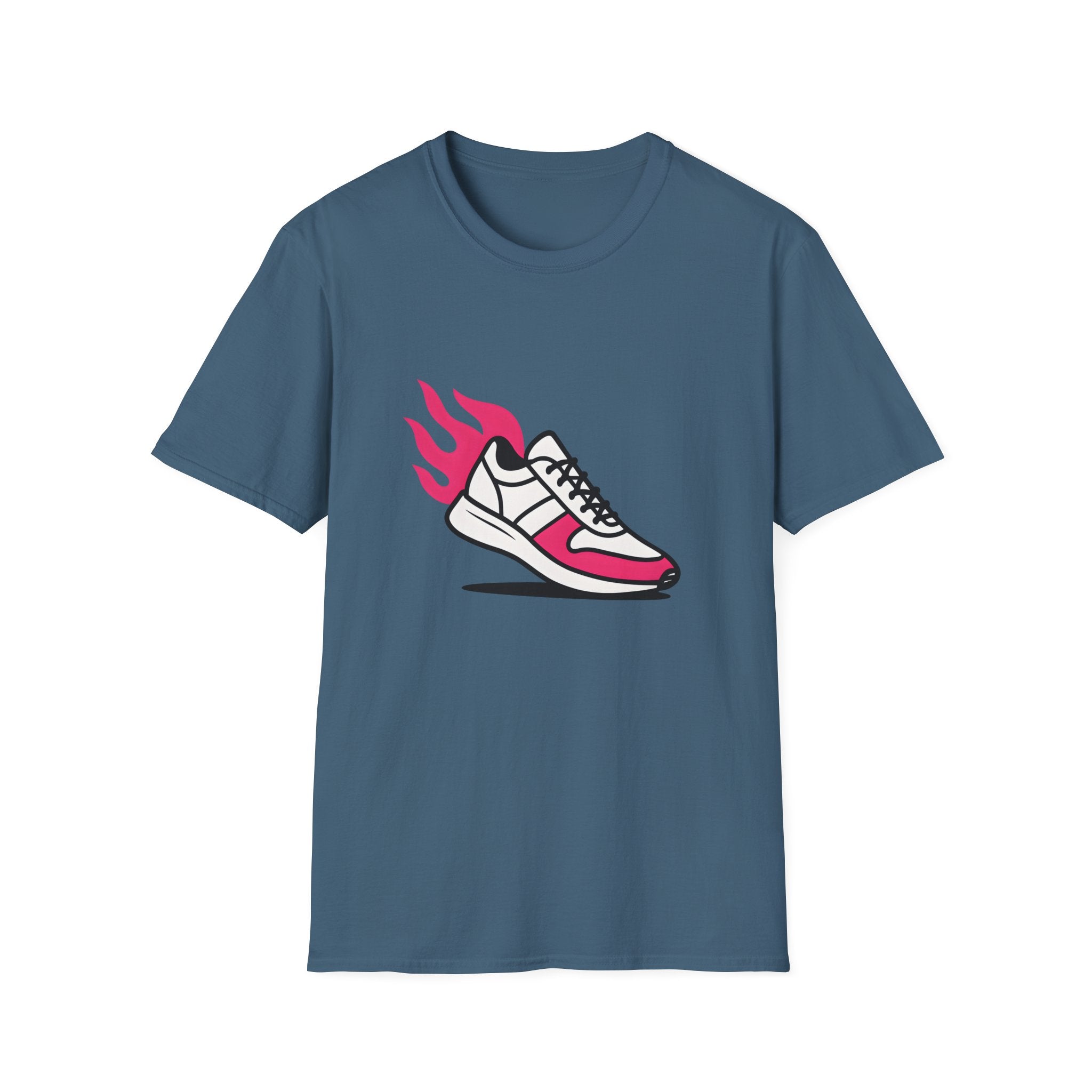 Flaming Running Shoe T-Shirt