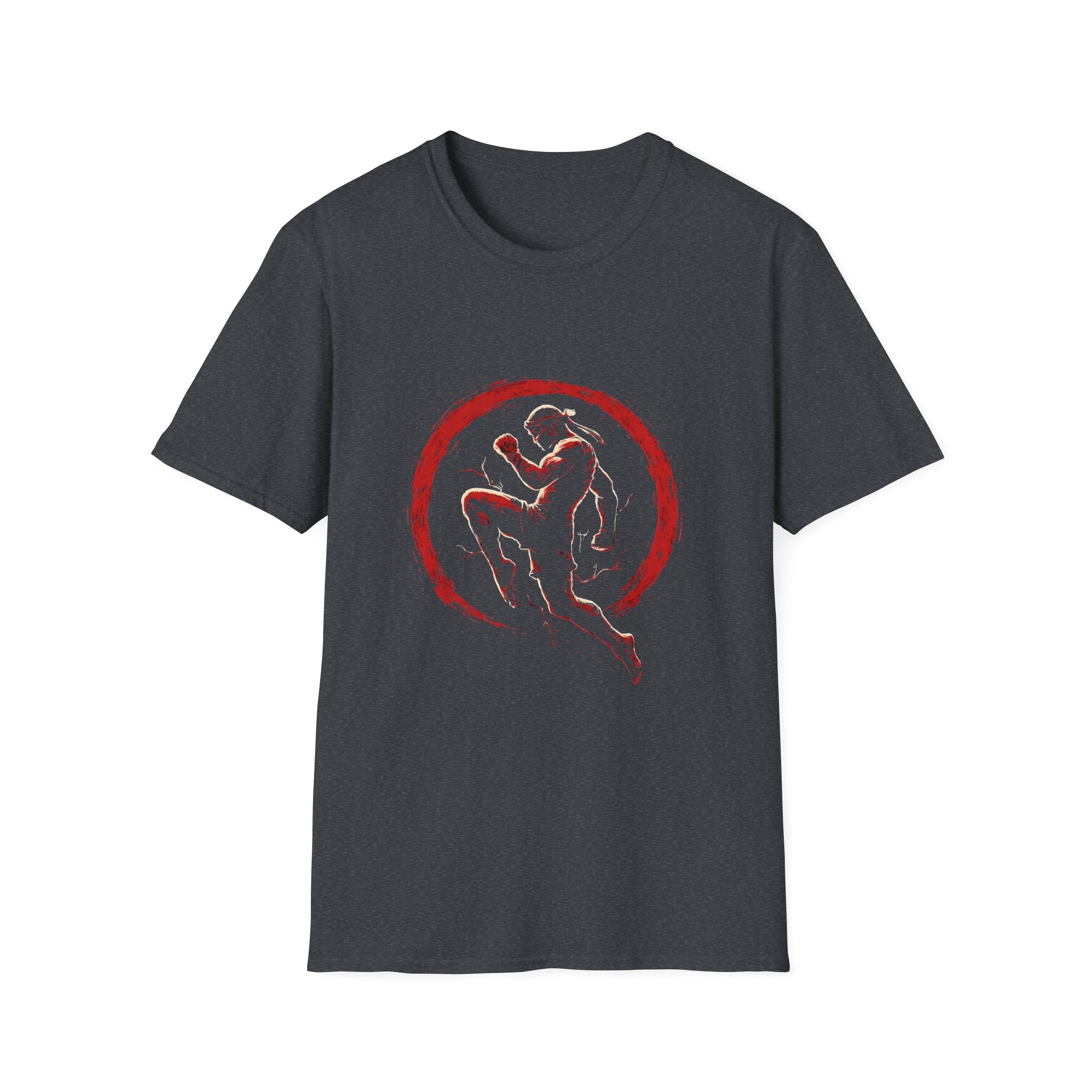 Red Circle Fighter T-Shirt
