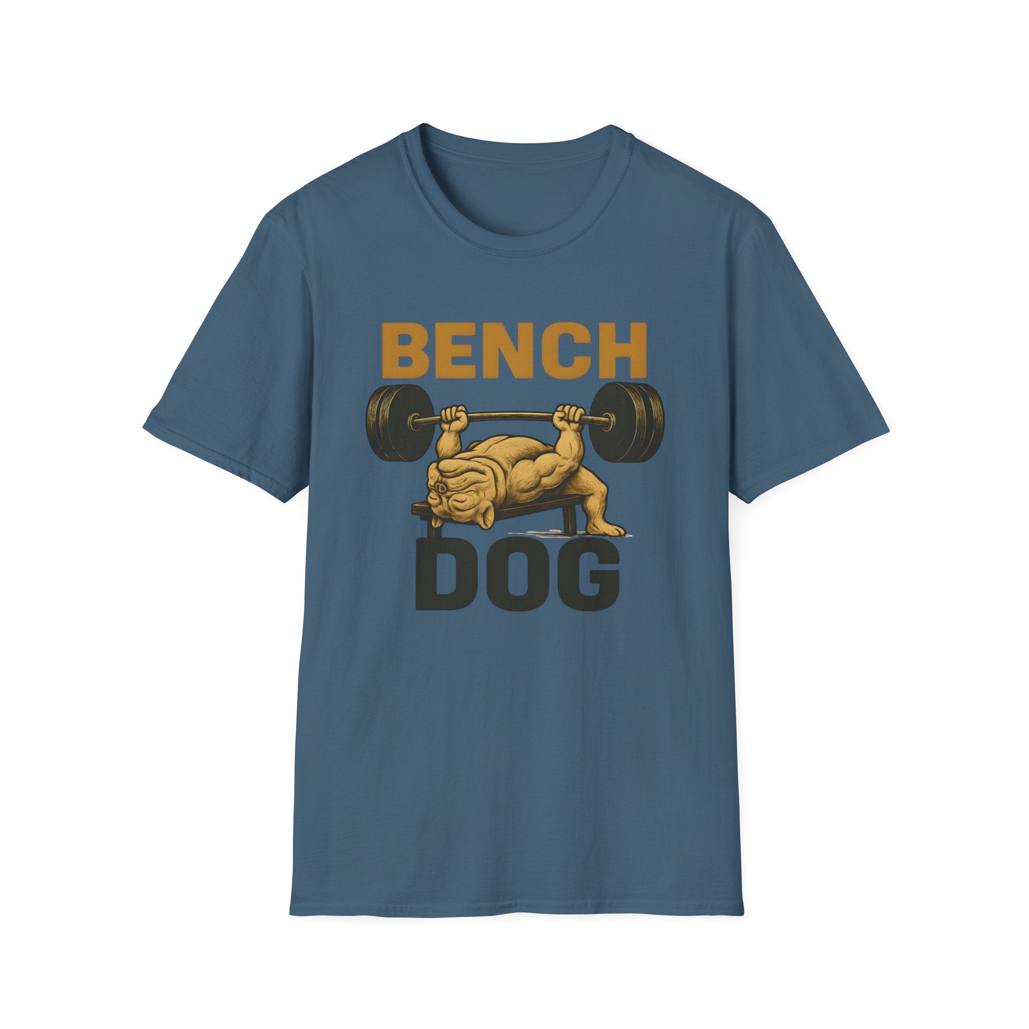 Bench Press Dog T-Shirt