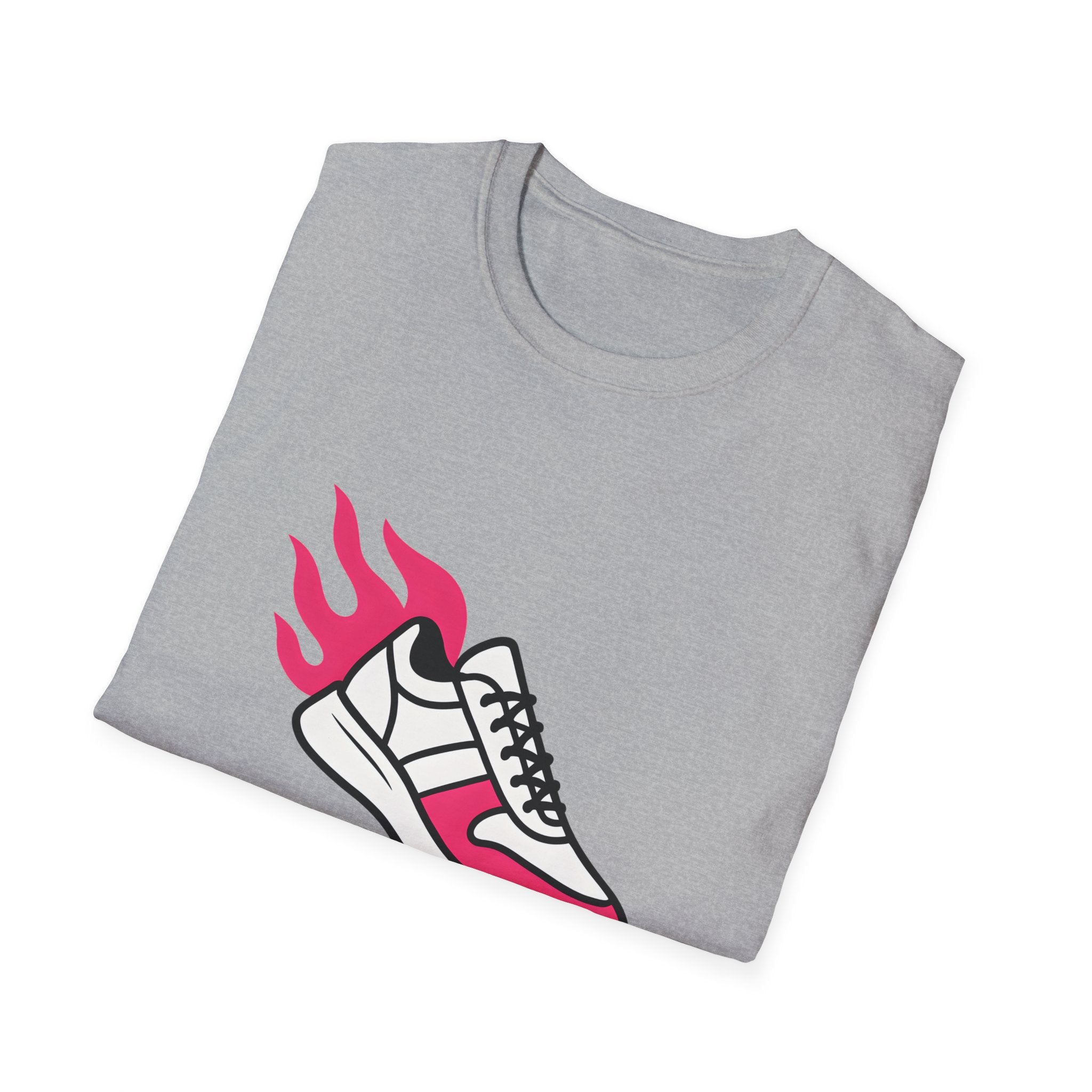 Flaming Running Shoe T-Shirt