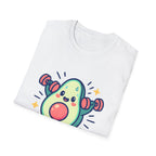 Avocado Lifting Weights T-Shirt